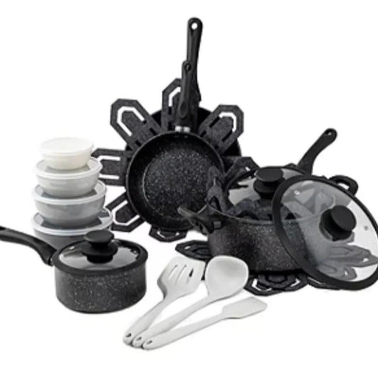 28 Piece Nonstick Cookware Set